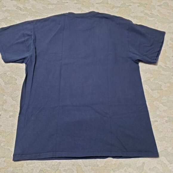 Spring Training Cactus Shirt Mens Large Blue Majestic Short Sleeve - Picture 6 of 6